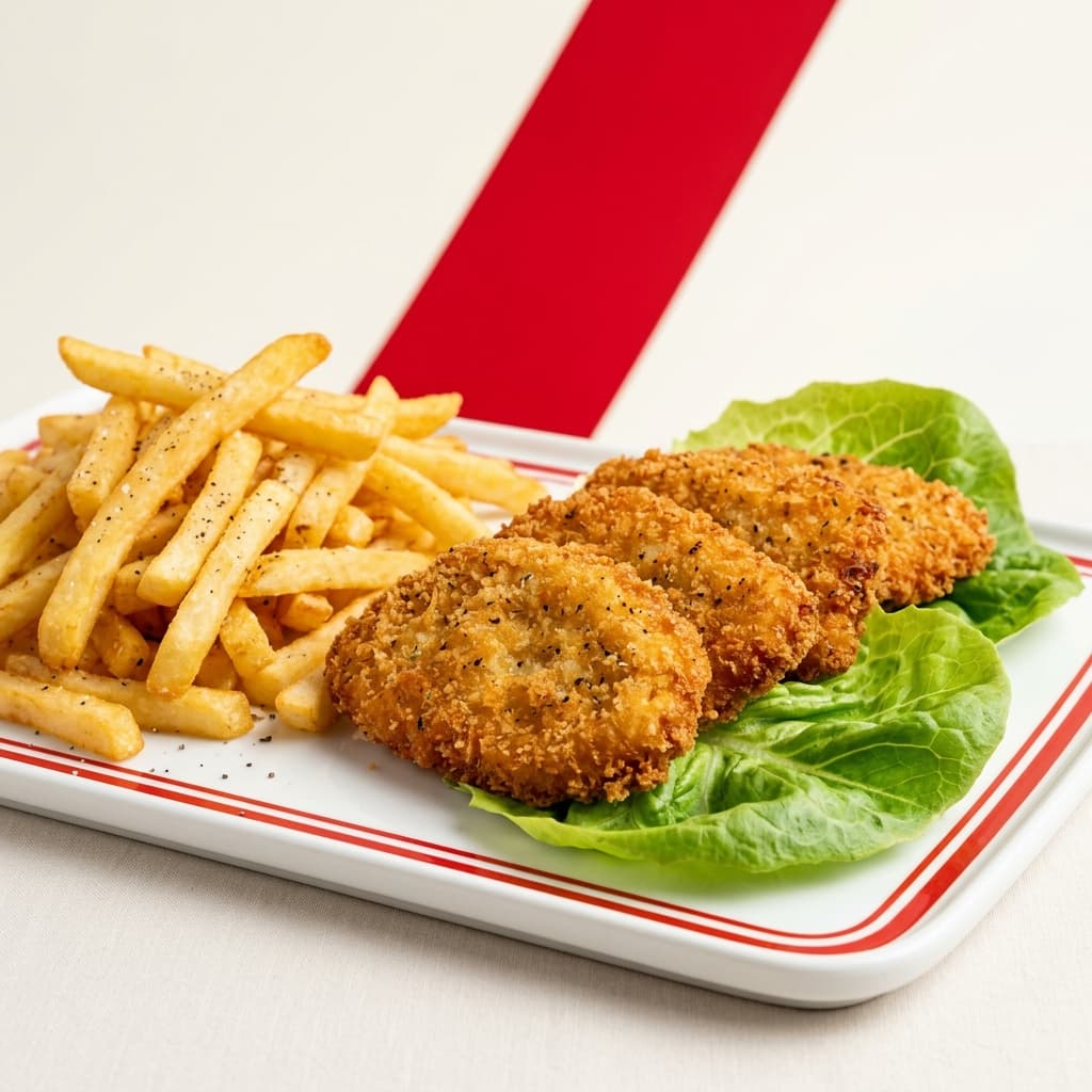 Mini-Schnitzel Menü